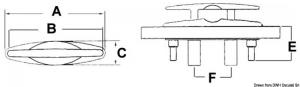 Bitta scomparsa Retracts 220 mm